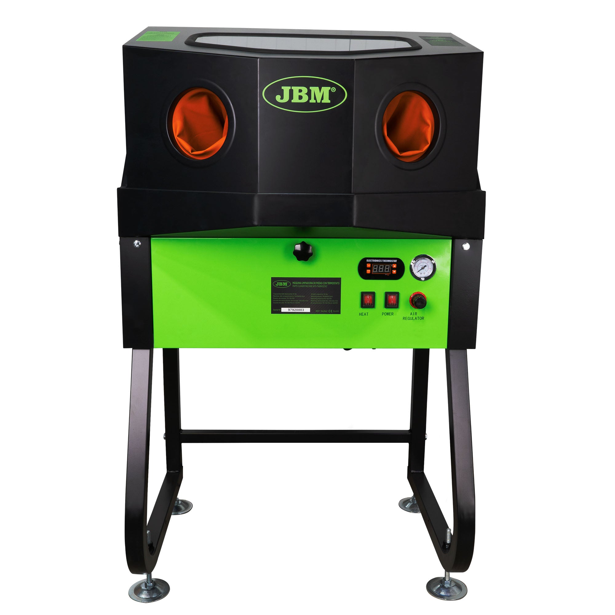 54342 MACCHINA LAVAPEZZI CON TERMOSTATO