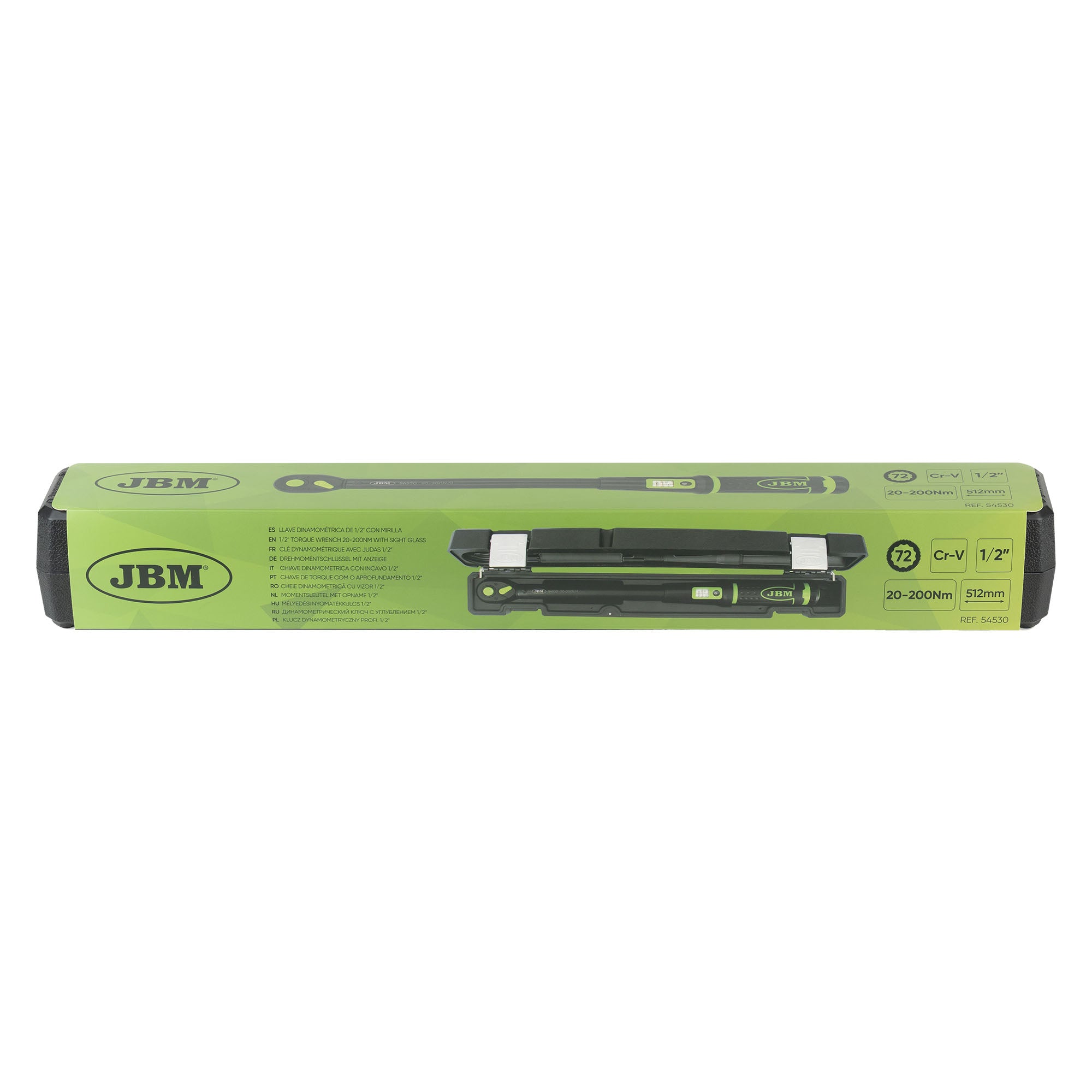 CHIAVE DINAMOMETRICA 1/2" CON FINESTRELLA DI LETTURA (20–200 NM) | 54530 ⭐️ FUORITUTTO ⭐️