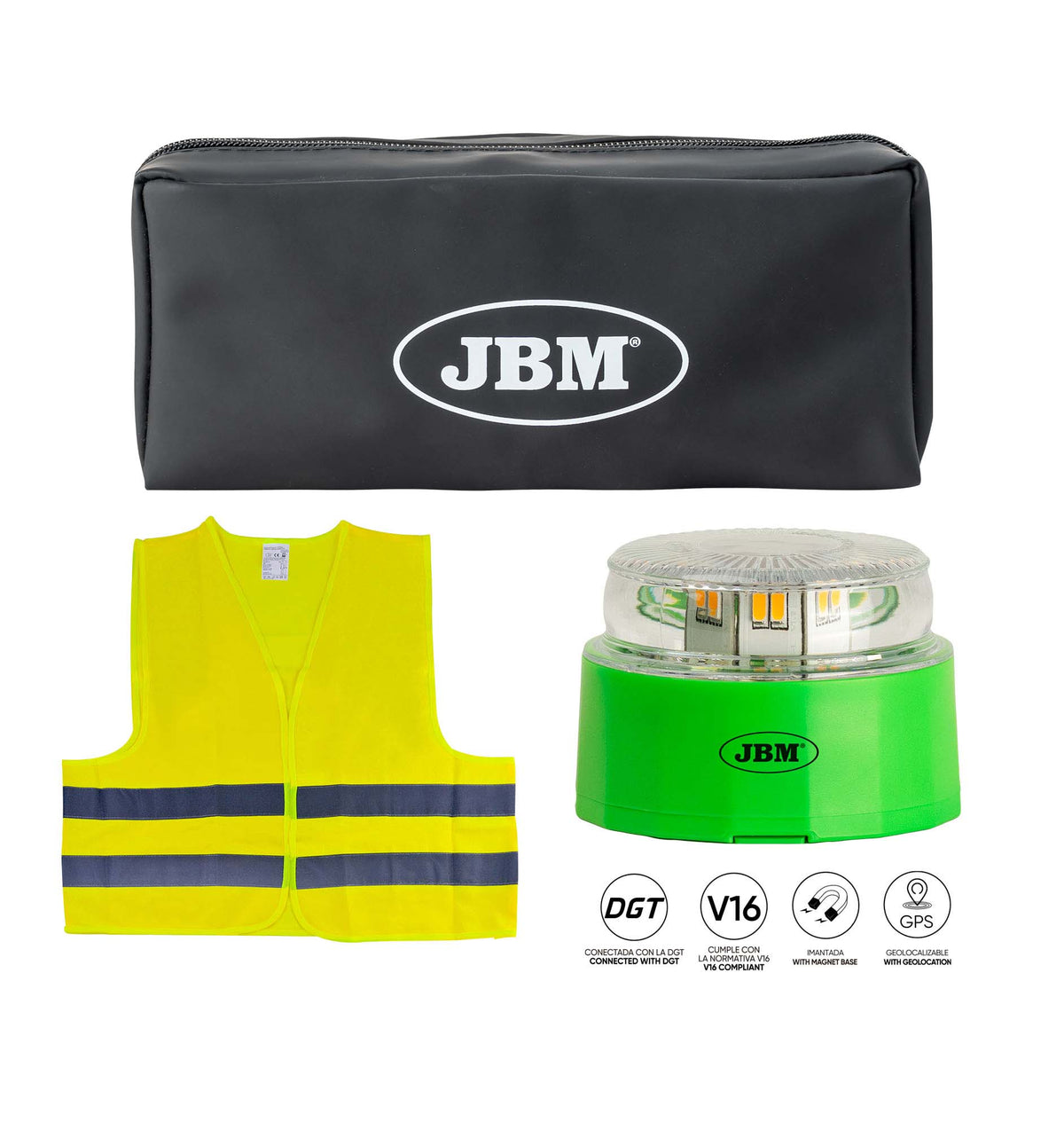 KIT DI EMERGENZA (FARO E GIUBBOTTO) | 54534