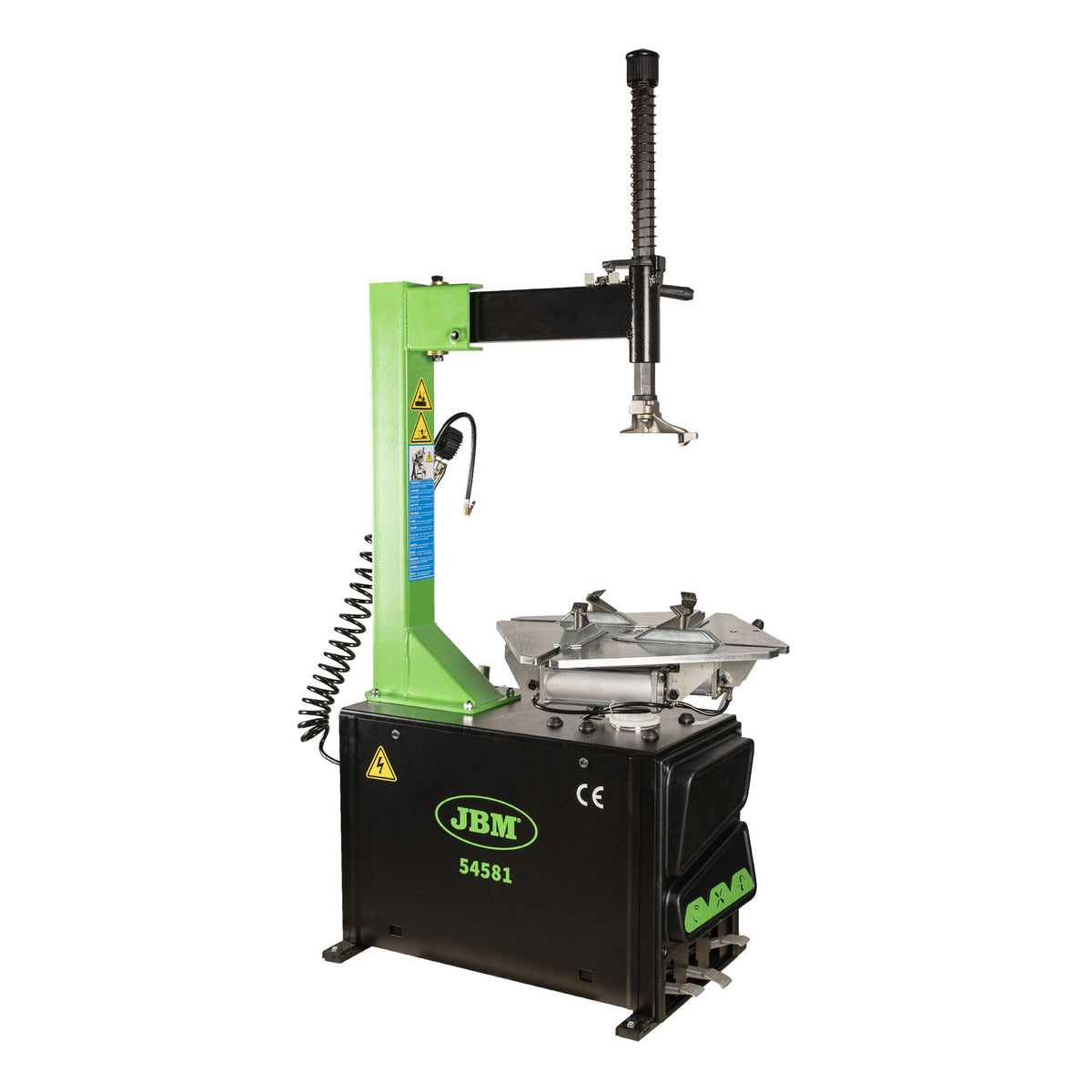 54581 SMONTAGOMME SEMIAUTOMATICO CON BRACCIO OSCILLANTE + 54582 EQUILIBRATRICE DIGITALE | SERIE583