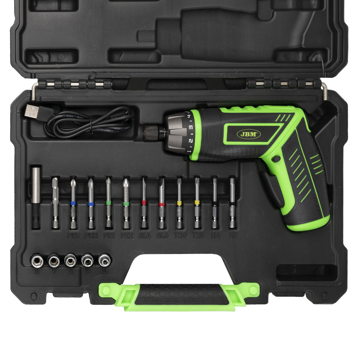 CACCIAVITE A BATTERIA E SET DI PUNTE | 54683