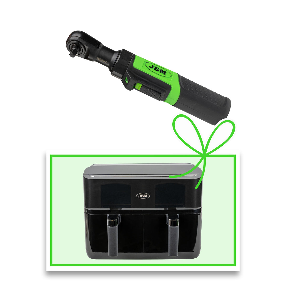 CRICCHETTO 1/4? A BATTERIA - 3.6V CON CARICATORE + FRIGGITRICE | 54769-F