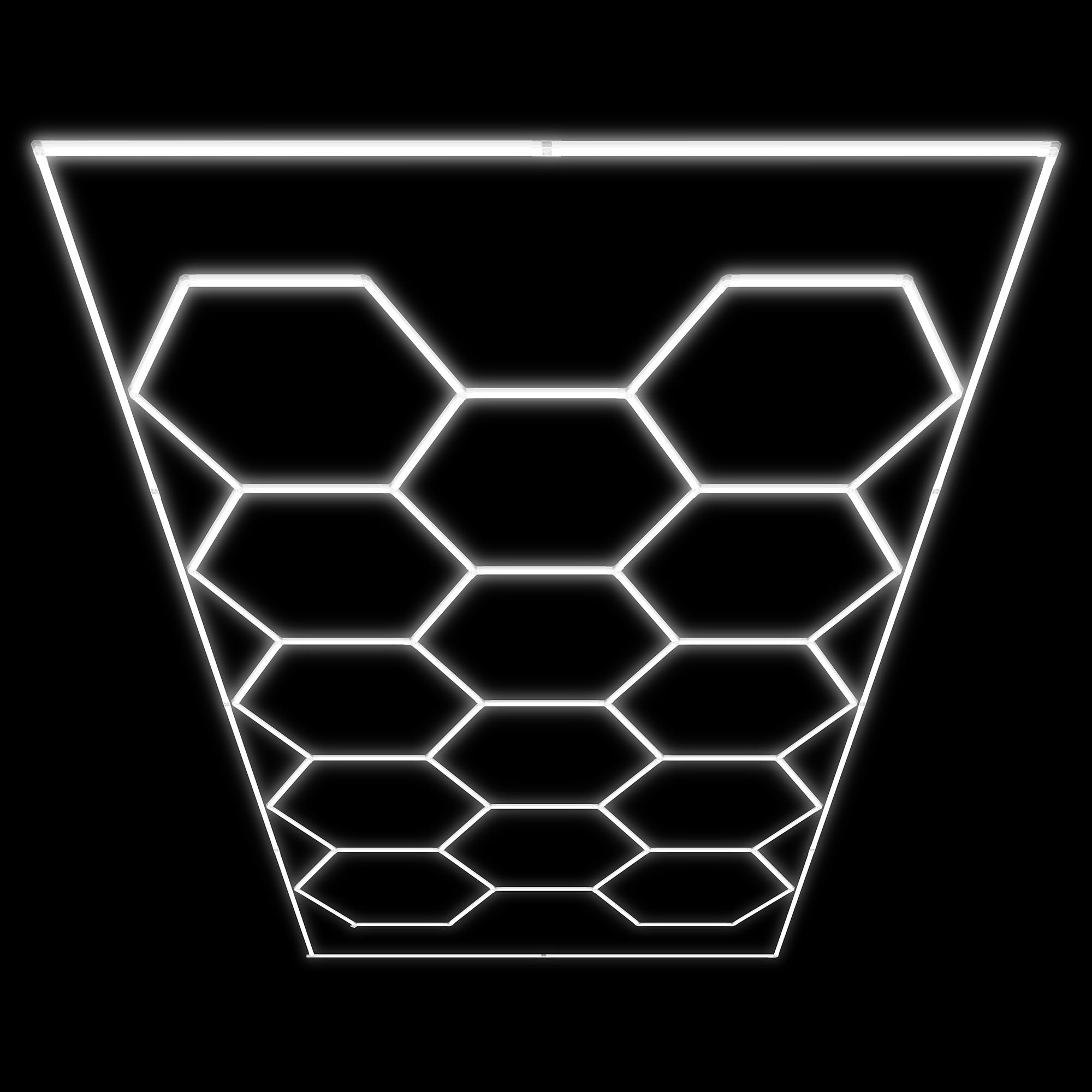 SET DI PLAFONIERE ESAGONALI A LED | 54805