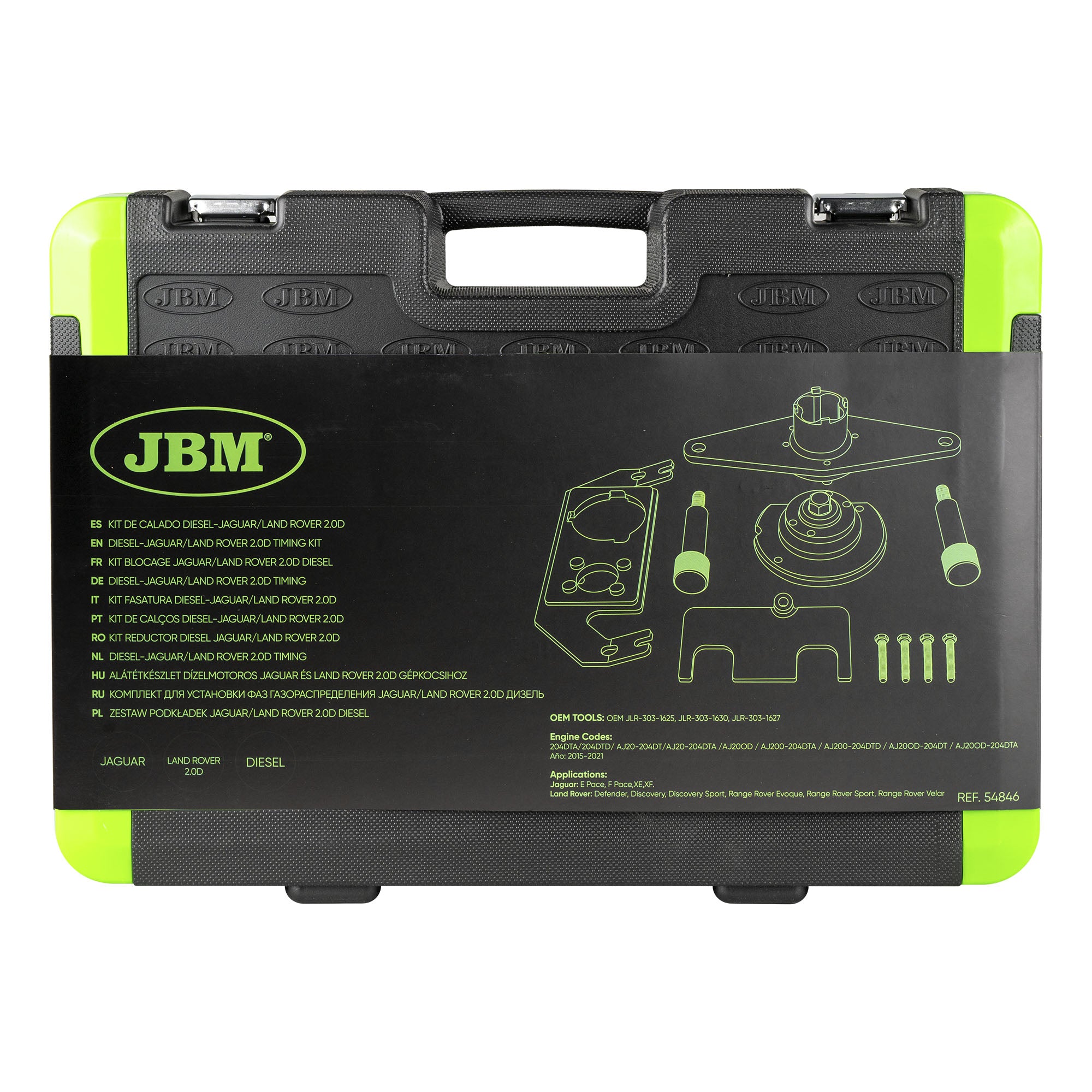 54846 KIT DI FASATURA PER JAGUAR/LAND ROVER 2.0L (DIESEL)