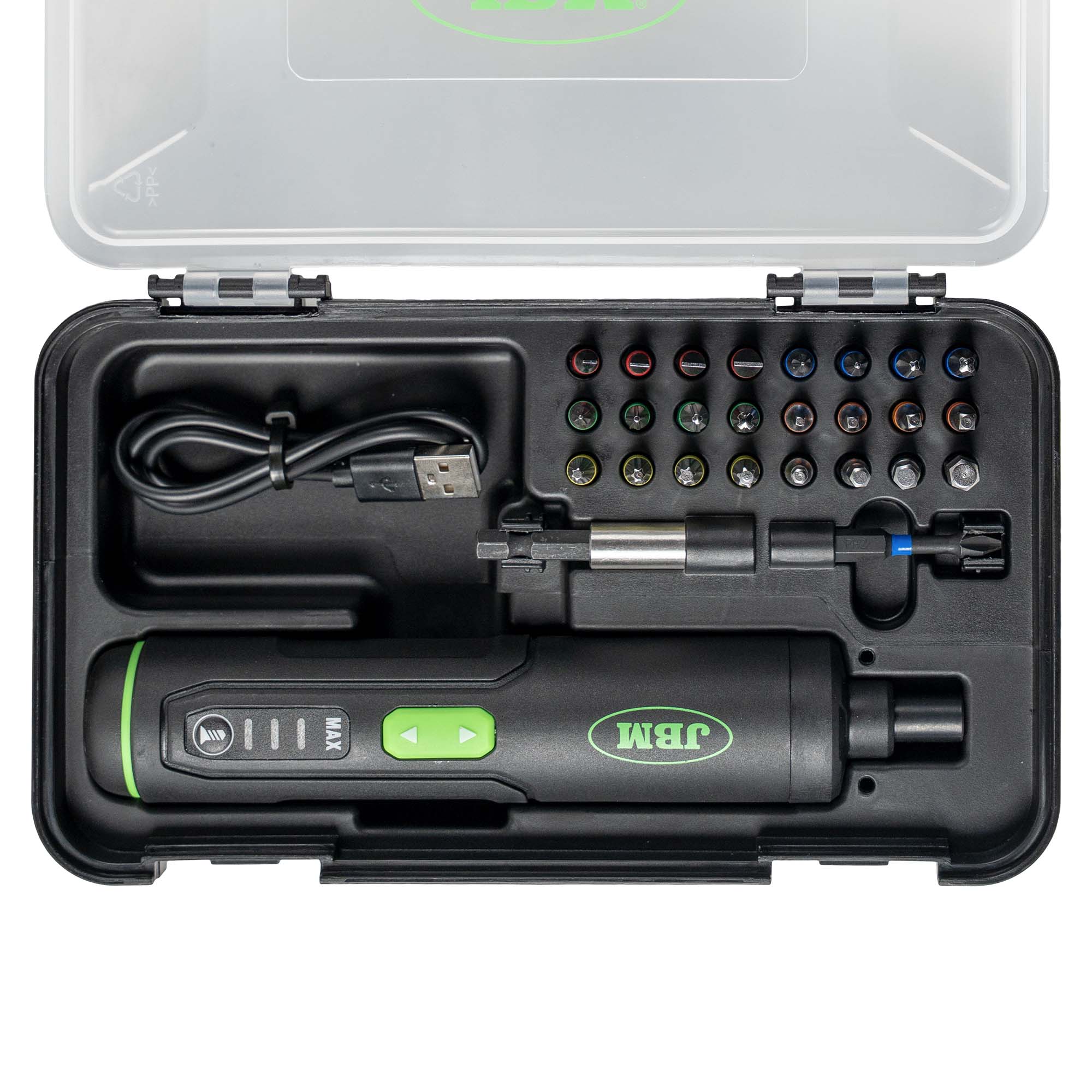 CACCIAVITE A BATTERIA A 3 VELOCITÀ CON PUNTE | 54860 ⭐️ FUORITUTTO ⭐️