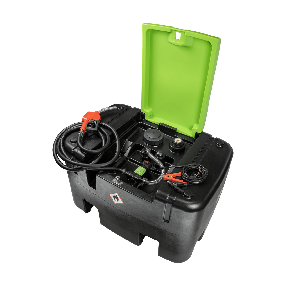 POMPA ELETTRICA PER CARBURANTE DIESEL CON SERBATOIO DA 400L | 54876