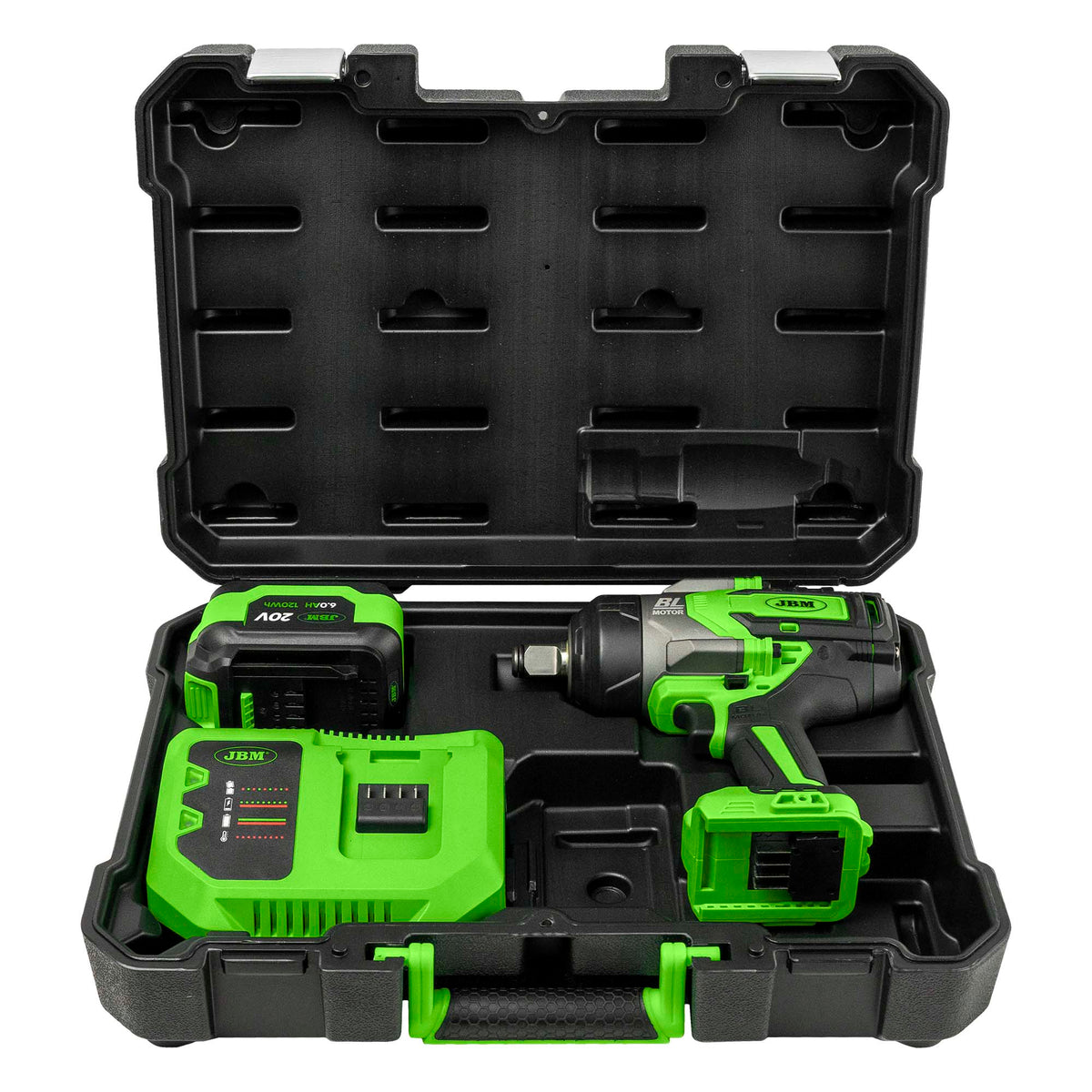 CHIAVE A IMPATTO 3/4" 1300NM BRUSHLESS A BATTERIA CON CUSTODIA | 60048C