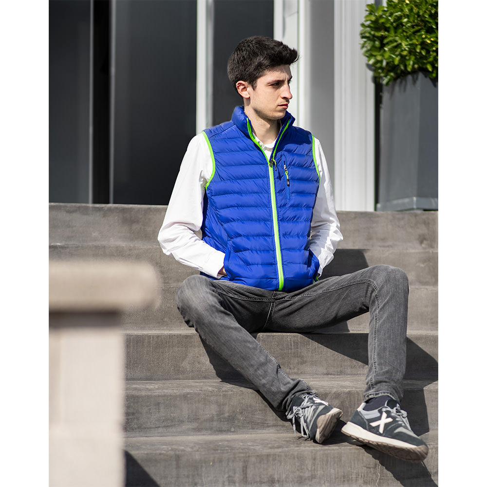 GIACCA VERDE/BLU, TAGLIA M | 70007