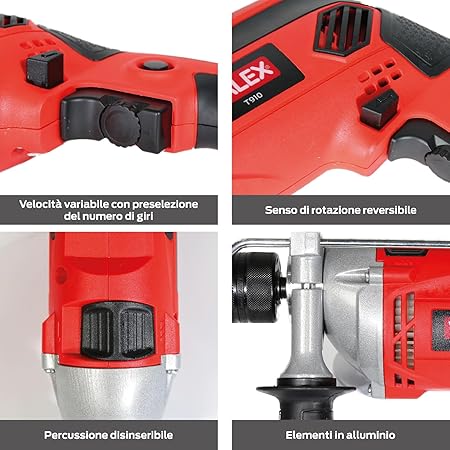 Valex Trapano Con Percussione T910