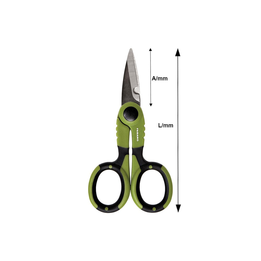 FG 49 FORBICE DA ELETTRICISTA, DOTATA DI INCAVO SPELLAFILI