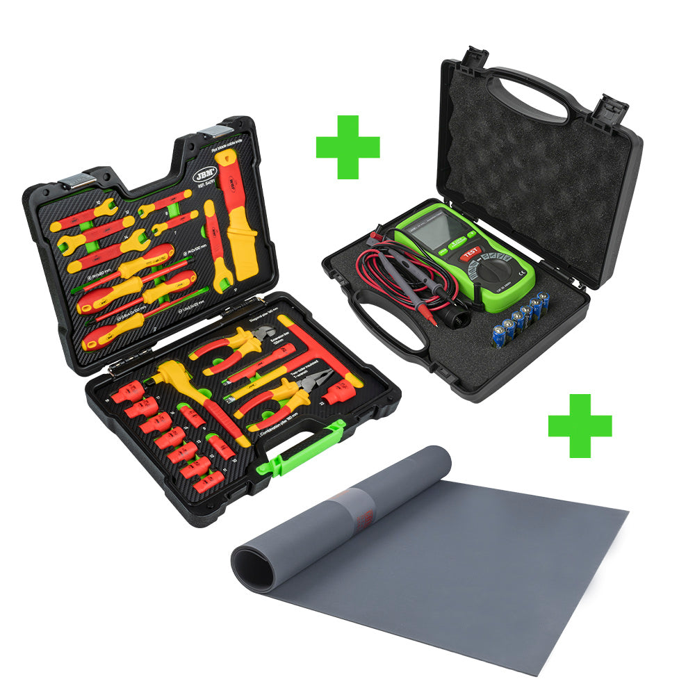 PROMO SET DI UTENSILI CON ISOLAMENTO VDE 54091 + 54114 + 54129 | SERIE400
