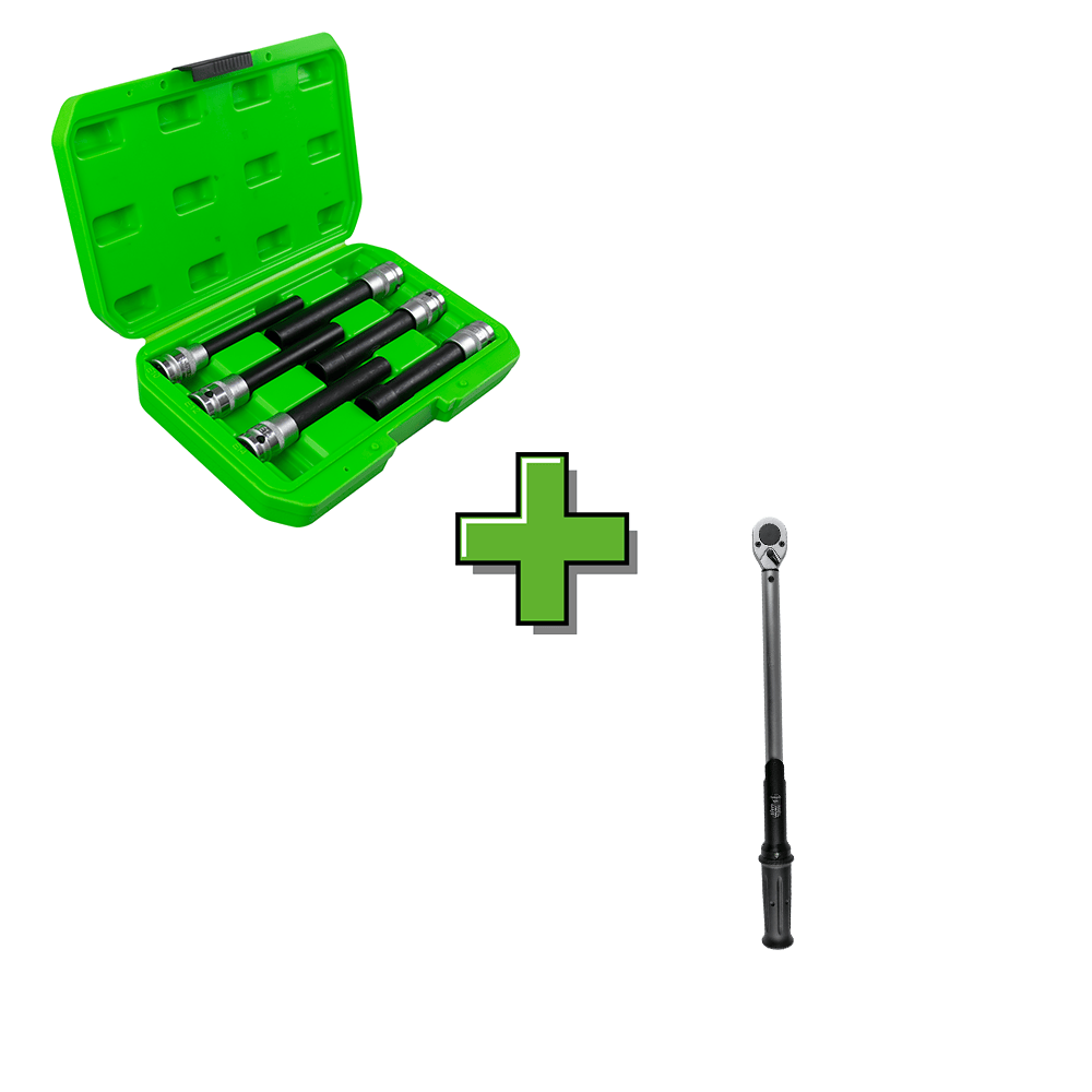 53082 CHIAVE DINAMOMETRICA + 53915 SET DI 6 BUSSOLE 1/2" | SERIE427