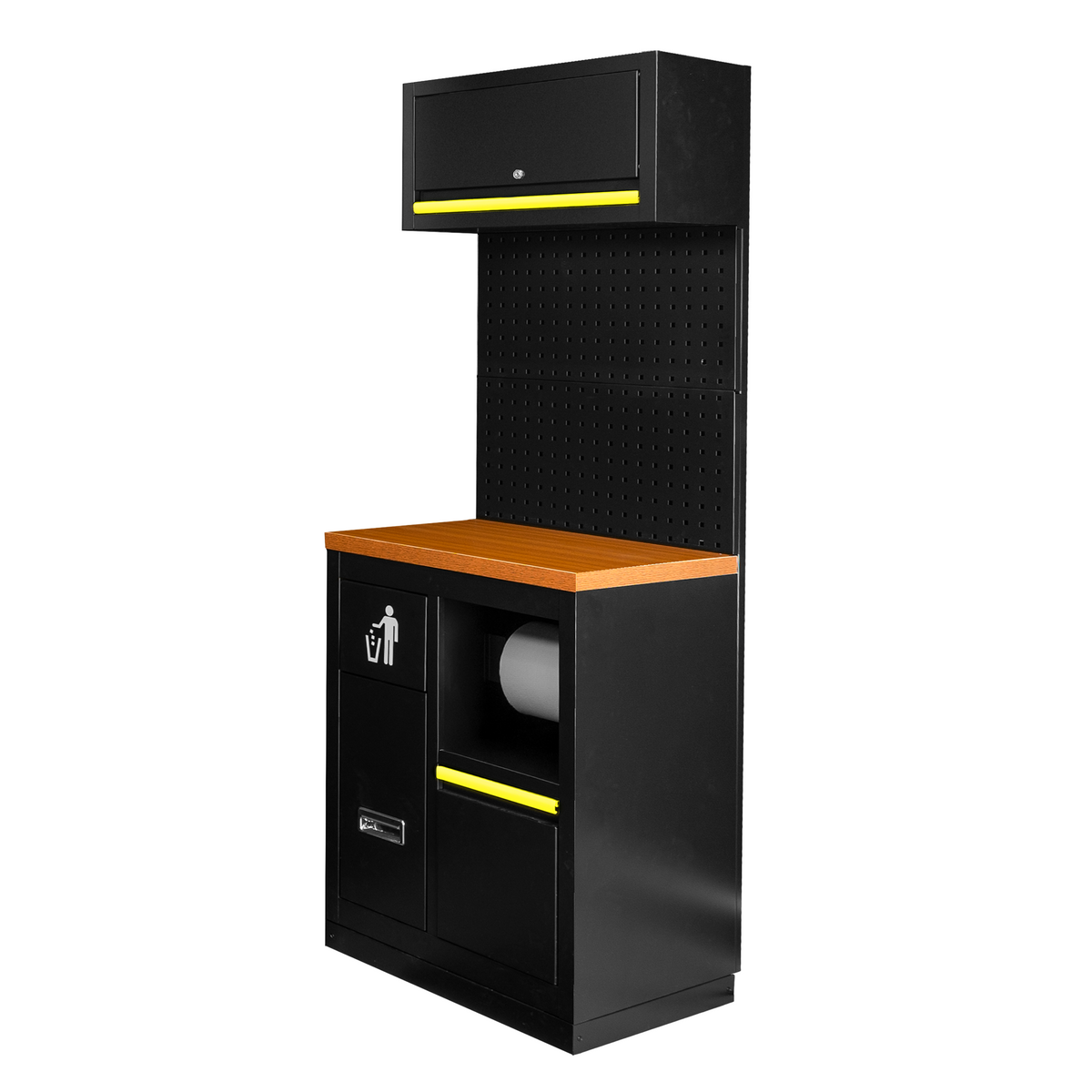 SET DI MOBILI MODULARI (7 PEZZI) - GIALLO | SERIE524Y