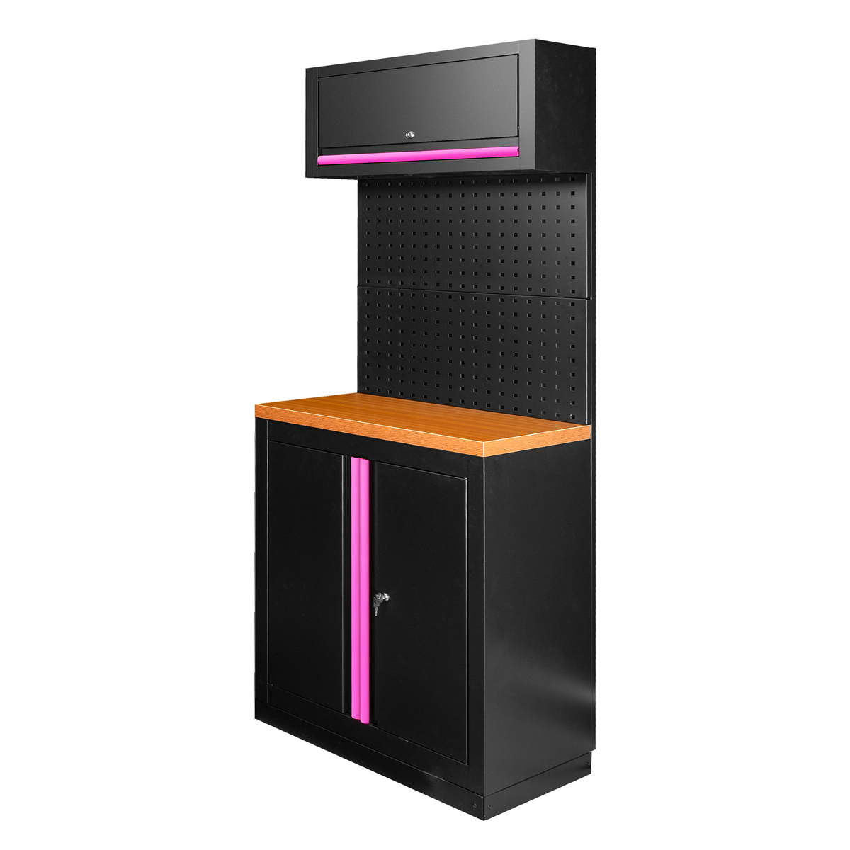SET DI MOBILI MODULARI (7 PEZZI) - ROSA | SERIE525P