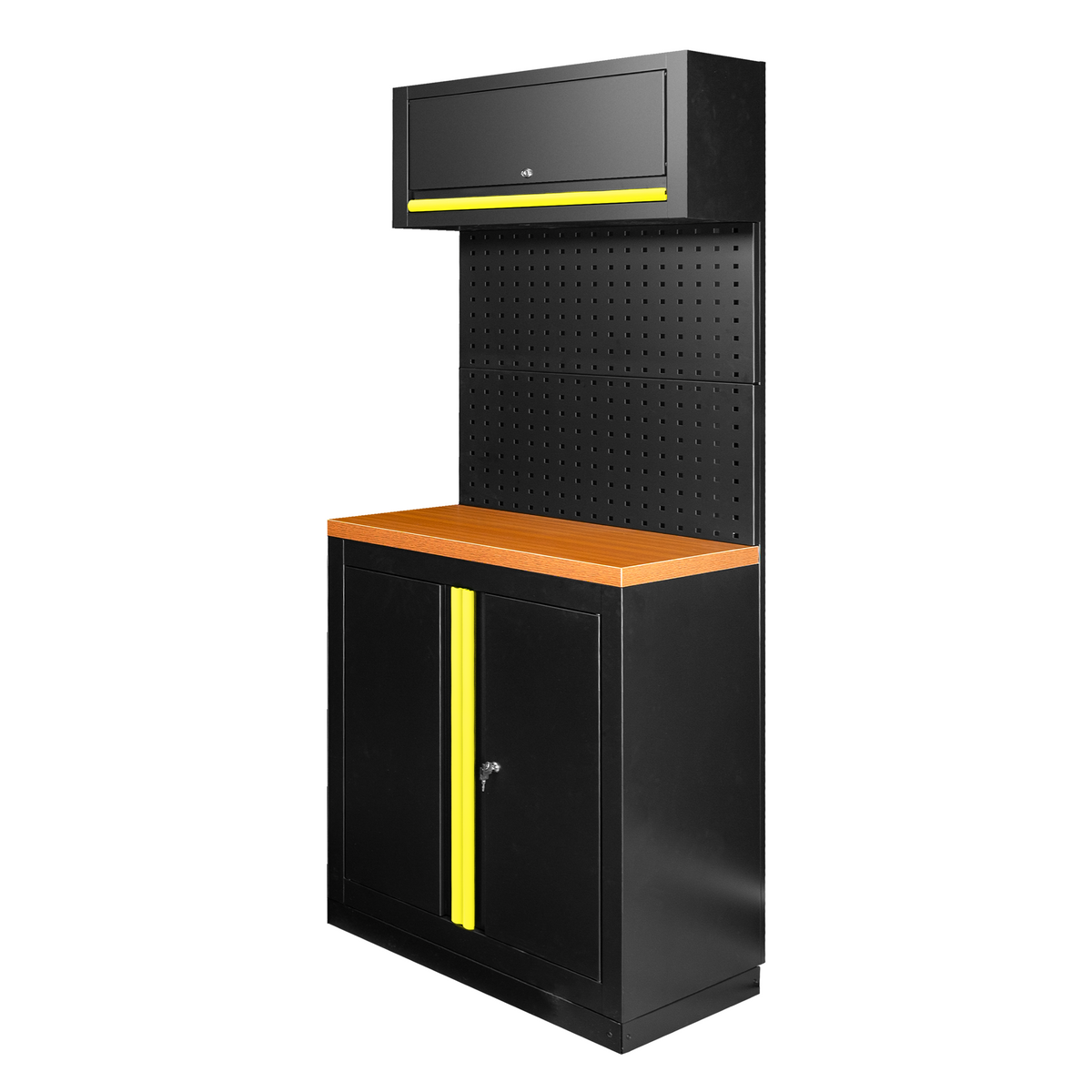 SET DI MOBILI MODULARI (7 PEZZI) - GIALLO | SERIE525Y