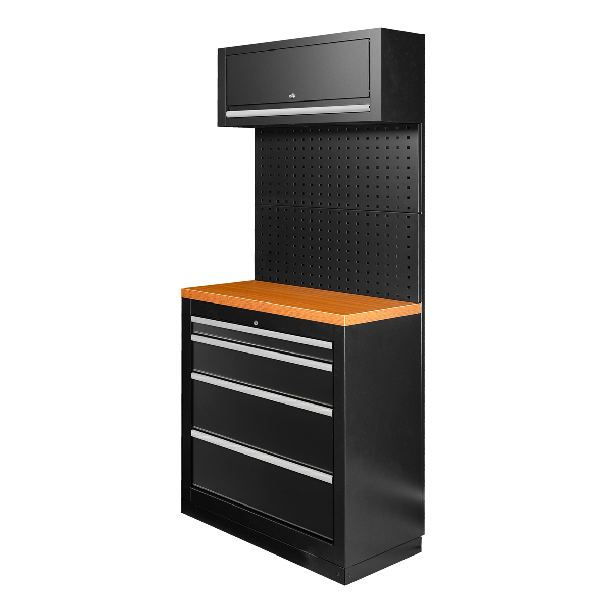 SET DI MOBILI MODULARI (7 PEZZI) - ARGENTO | SERIE526S