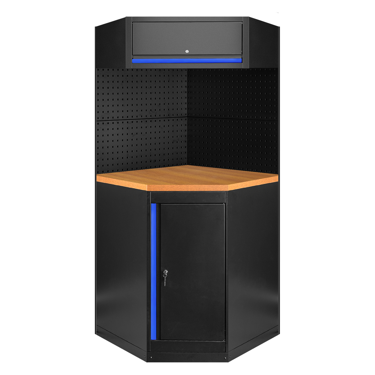 SET DI MOBILI MODULARI (11 PEZZI) - BLU | SERIE528B