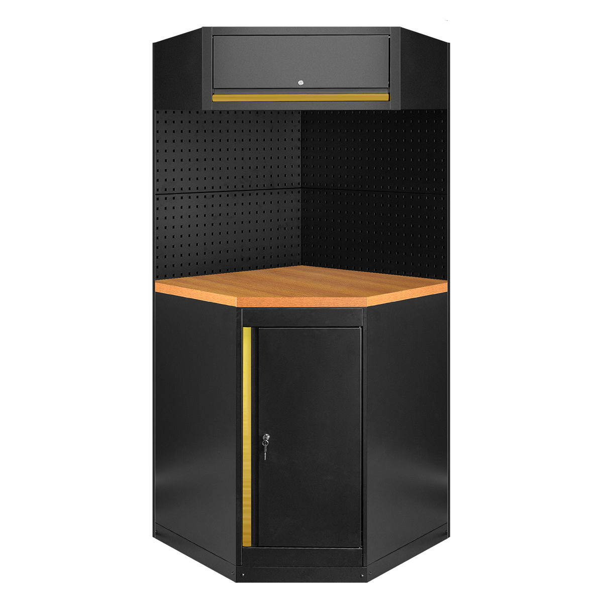 SET DI MOBILI MODULARI (11 PEZZI) - ORO | SERIE528G