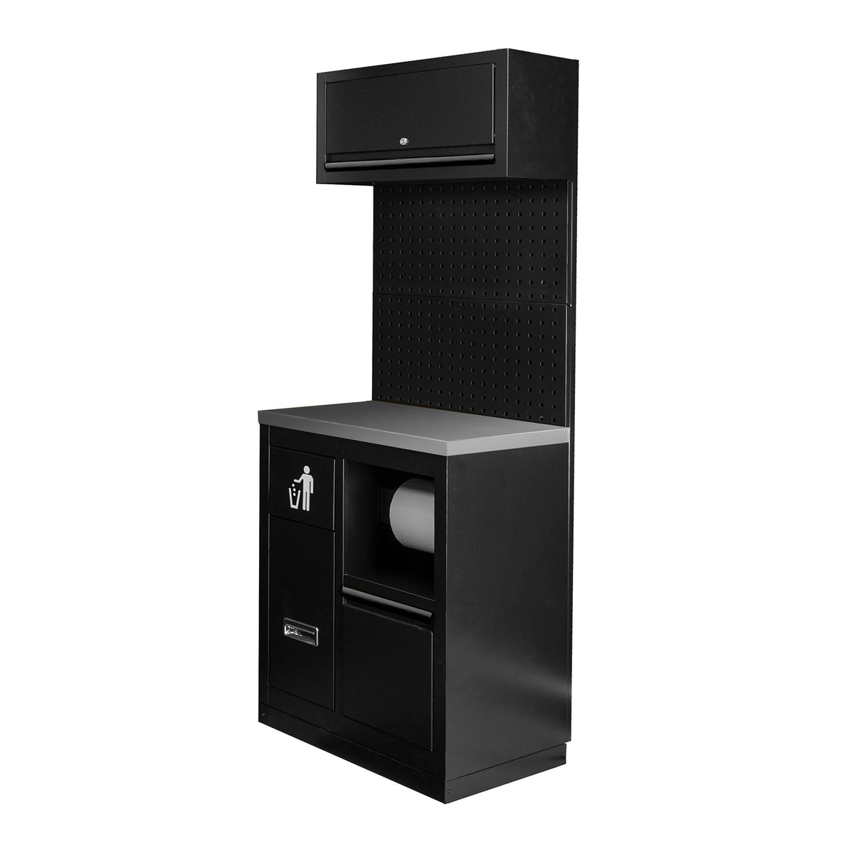 SET DI MOBILI MODULARI (7 PEZZI) - NERO | SERIE591K