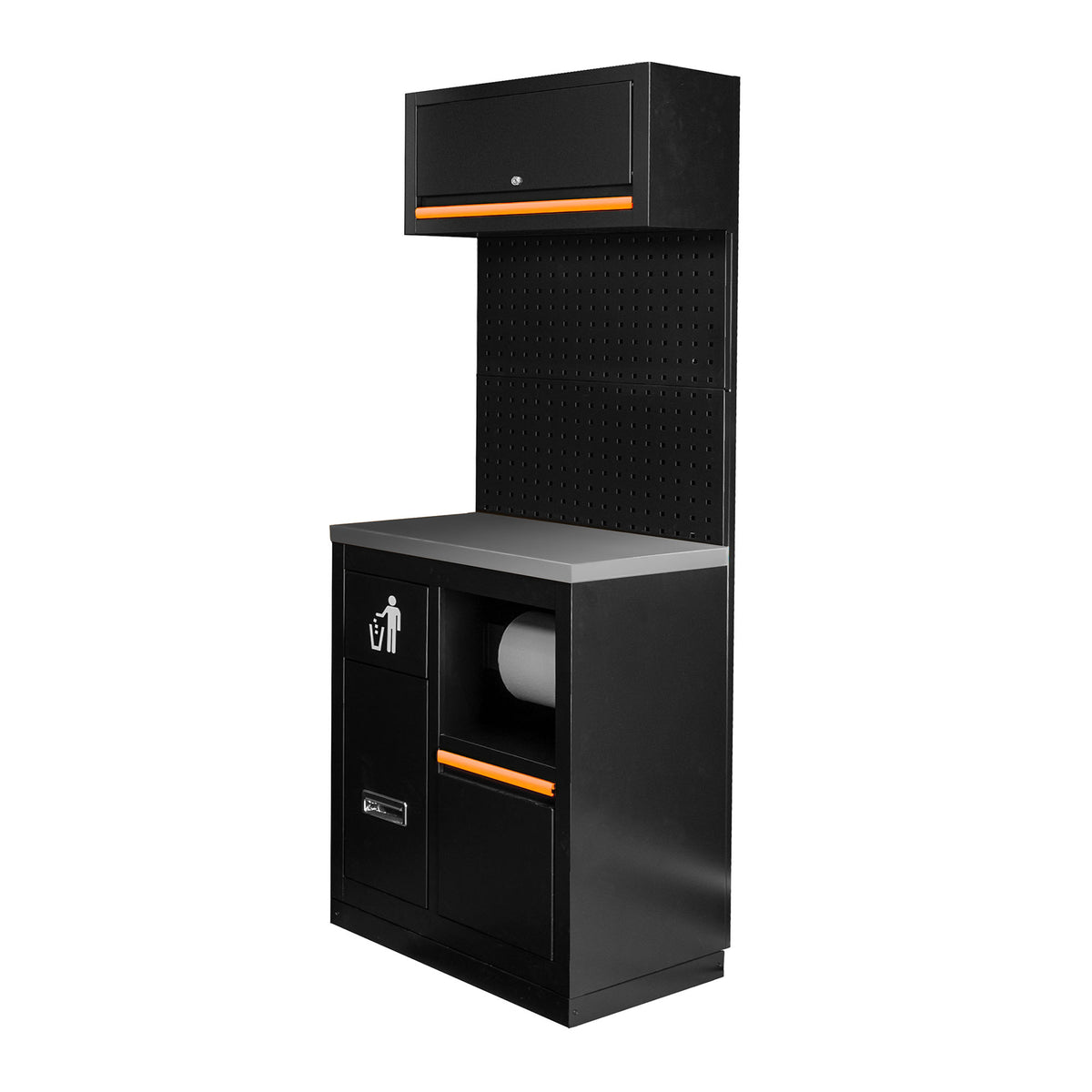 SET DI MOBILI MODULARI (7 PEZZI) - ARANCIONE | SERIE591O