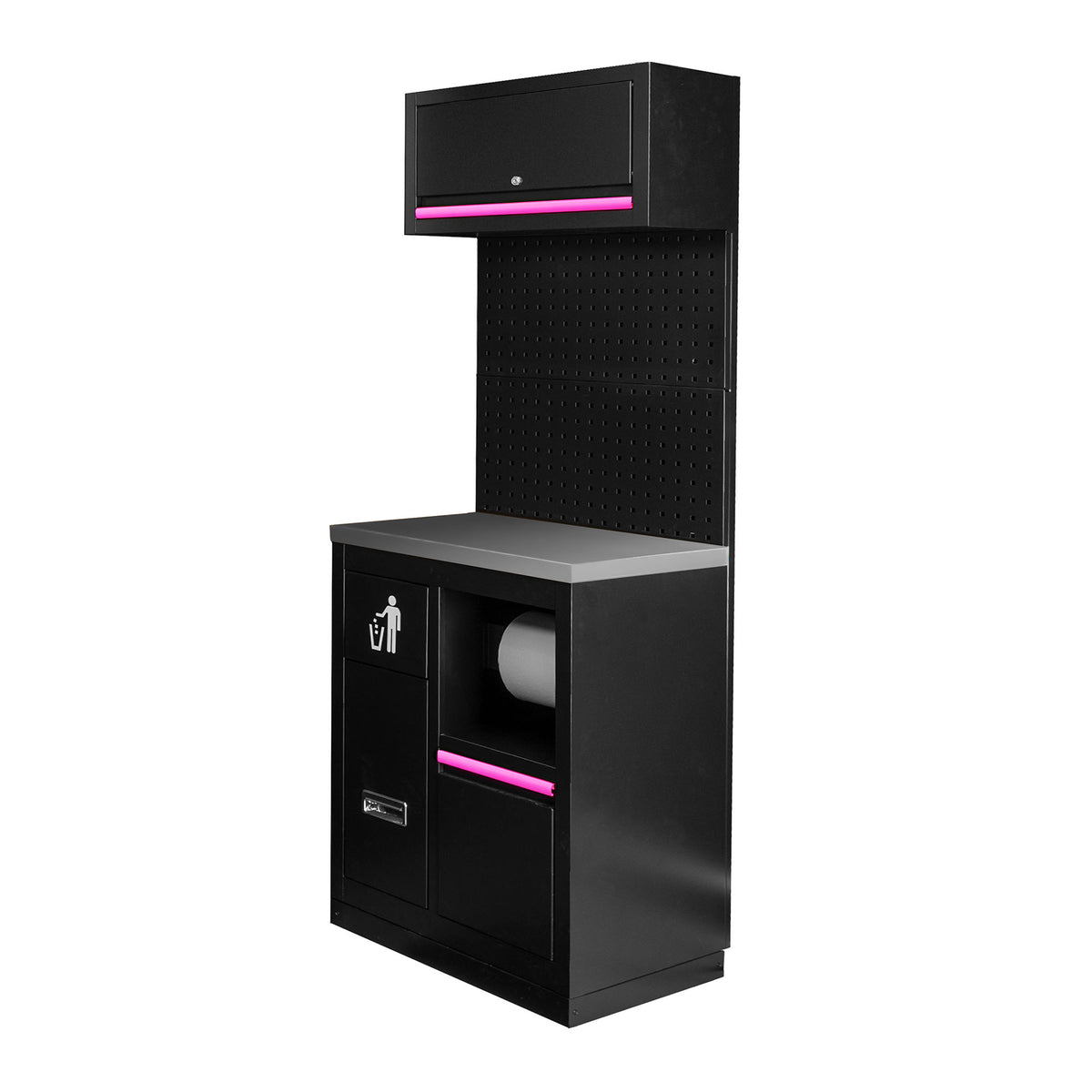 SET DI MOBILI MODULARI (7 PEZZI) - ROSA | SERIE591P