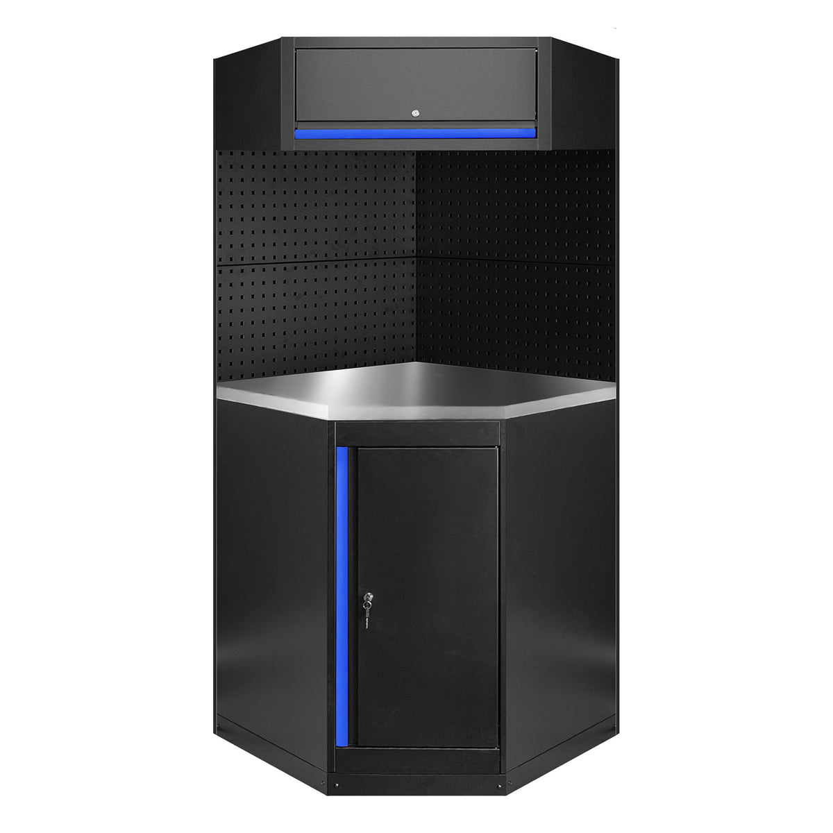 SET DI MOBILI MODULARI (11 PEZZI) - BLU | SERIE594B