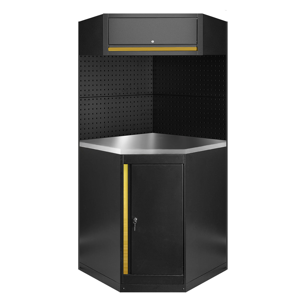 SET DI MOBILI MODULARI (11 PEZZI) - ORO | SERIE594G