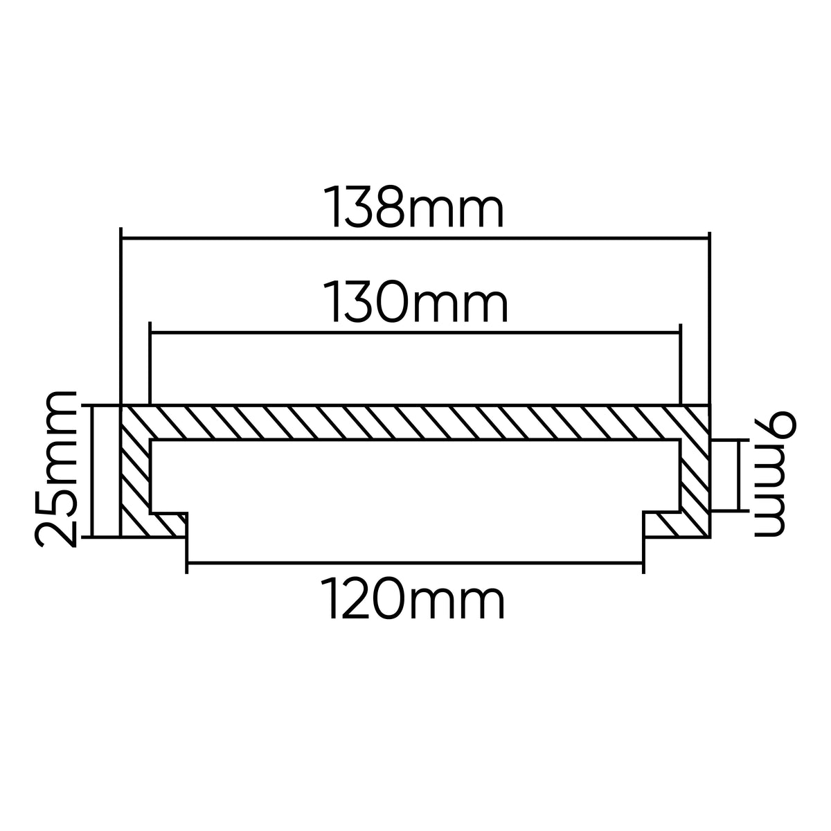 TAMPONE IN GOMMA PER PONTE SOLLEVATORE CASCOS 138MM | 54362