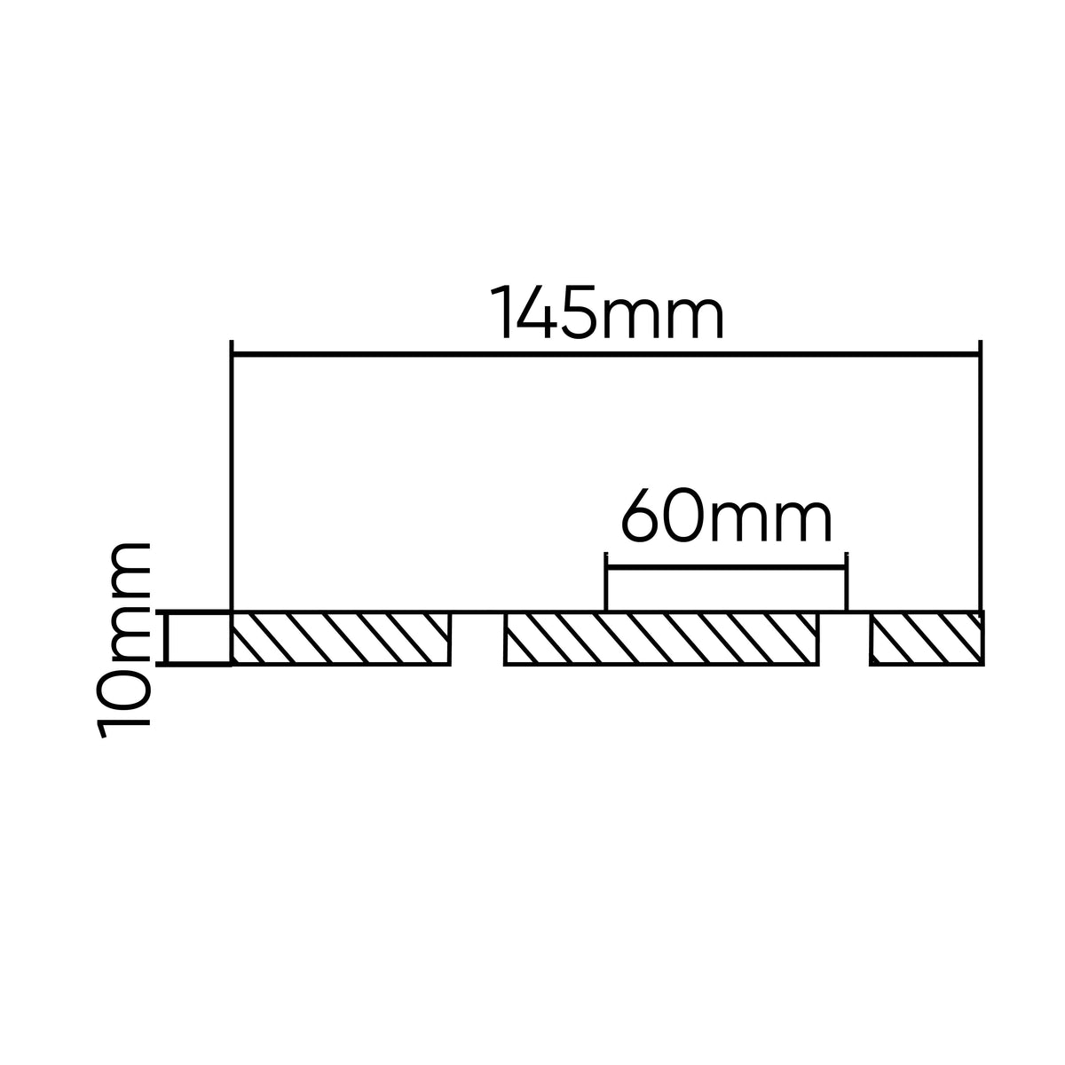 TAMPONE IN GOMMA PER PONTE SOLLEVATORE ISTOBAL/VELYEN 145MM | 54365