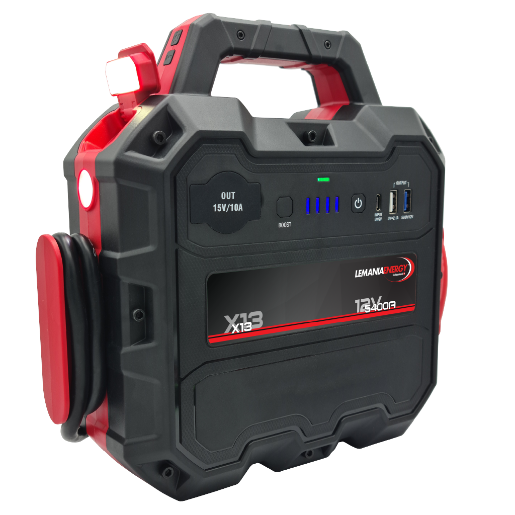 X13 Booster professionale 3400A 12v Litio LiFePO4