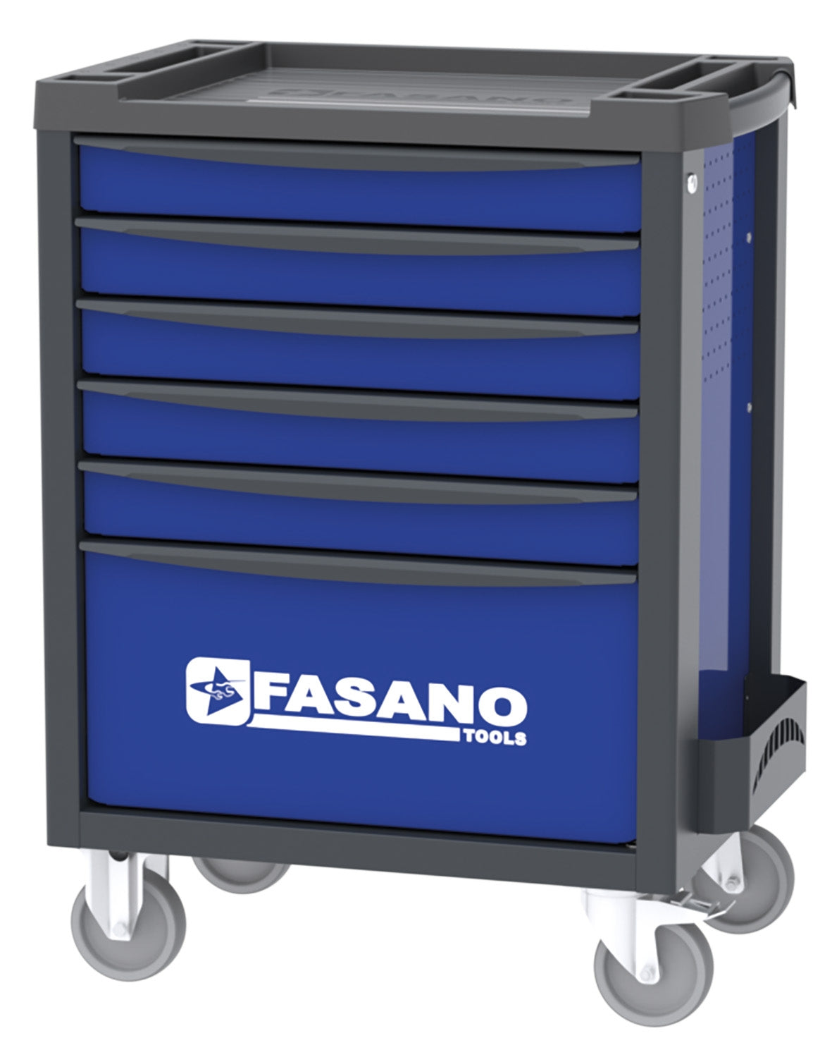 Carrello porta utensili mod. FG 100 con top in acciaio inox a 6 cassetti | FG 100V/6T