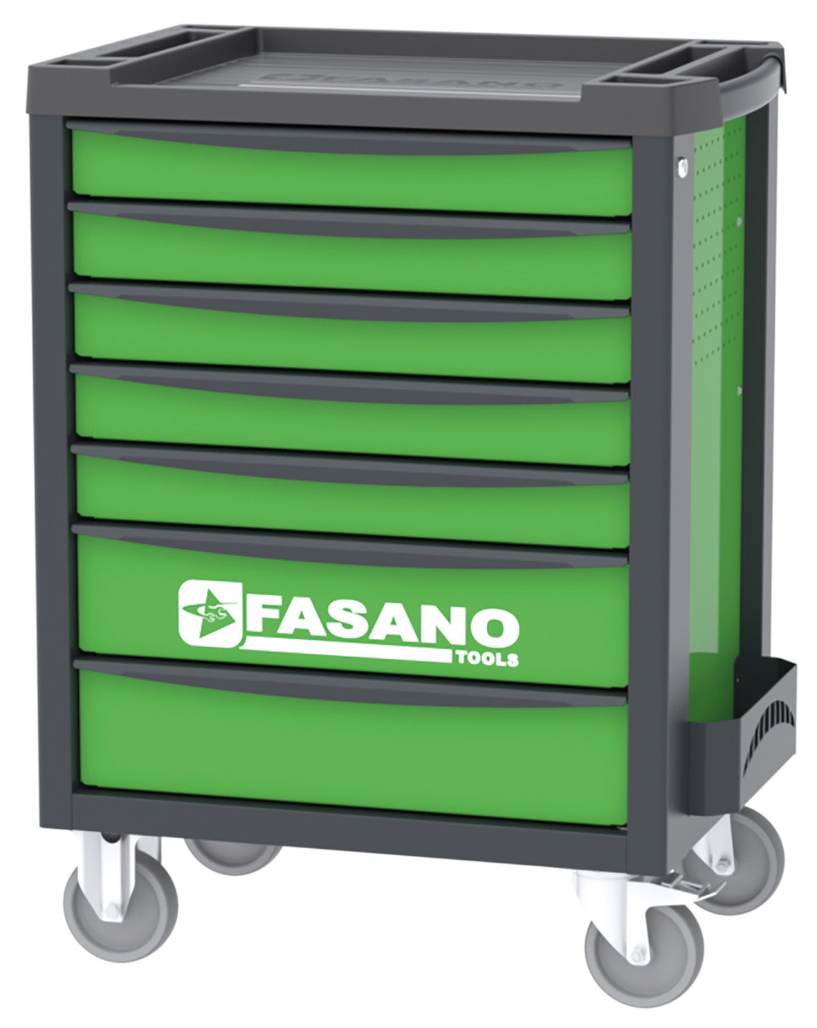 Carrello porta utensili mod. FG 100 con top in acciaio inox a 7 cassetti | FG 100V/7T