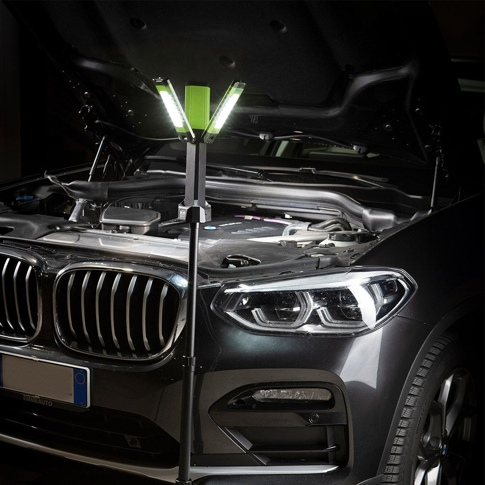 LAMPADA LED A 3 FARI, PORTATILE E RICARICABILE | FG 217