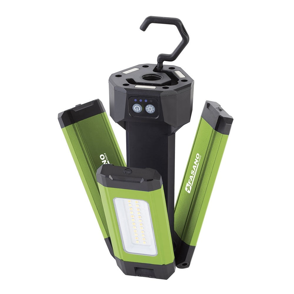 LAMPADA LED A 3 FARI, PORTATILE E RICARICABILE | FG 217