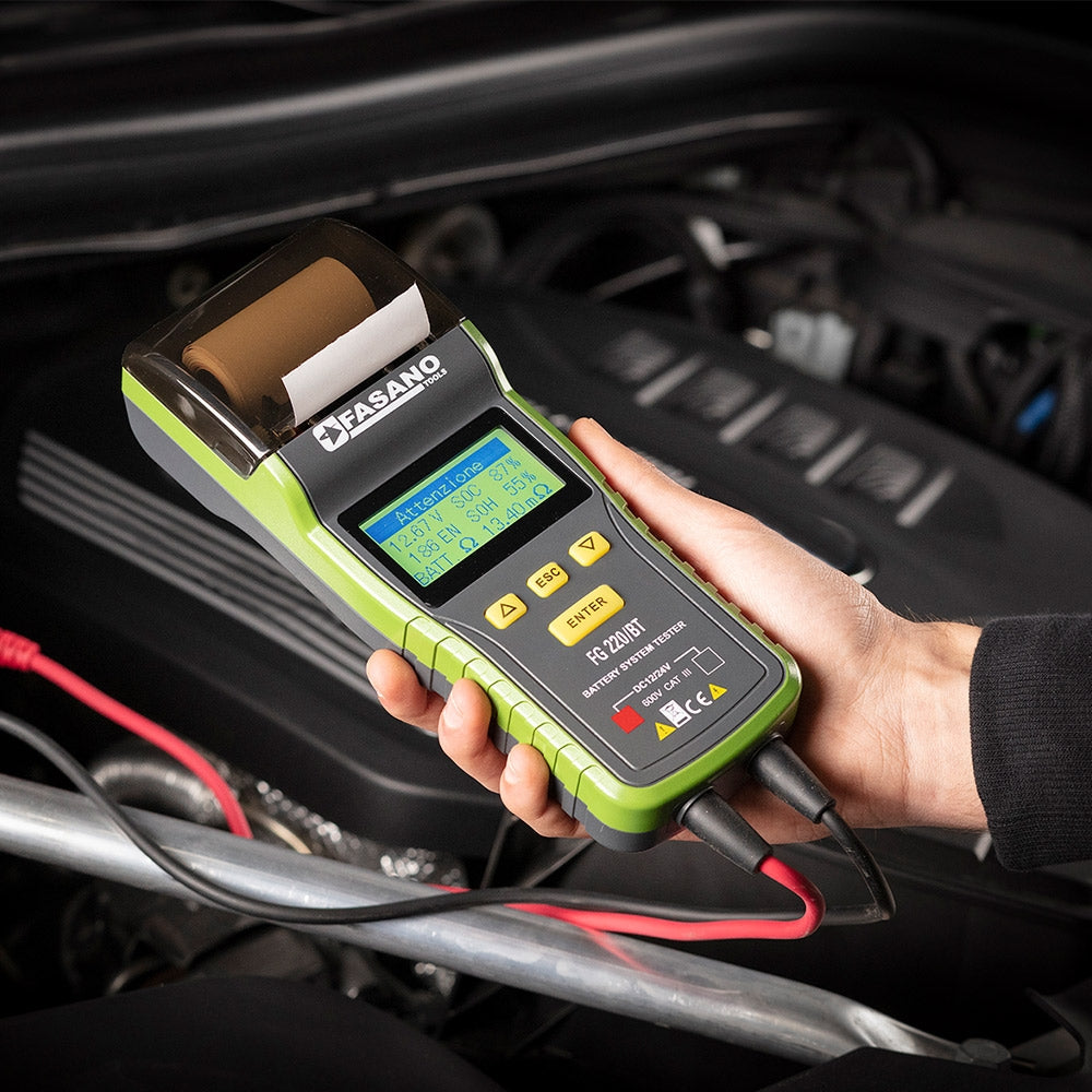 Tester digitale per batterie 12v e 24v | FG 220/BT