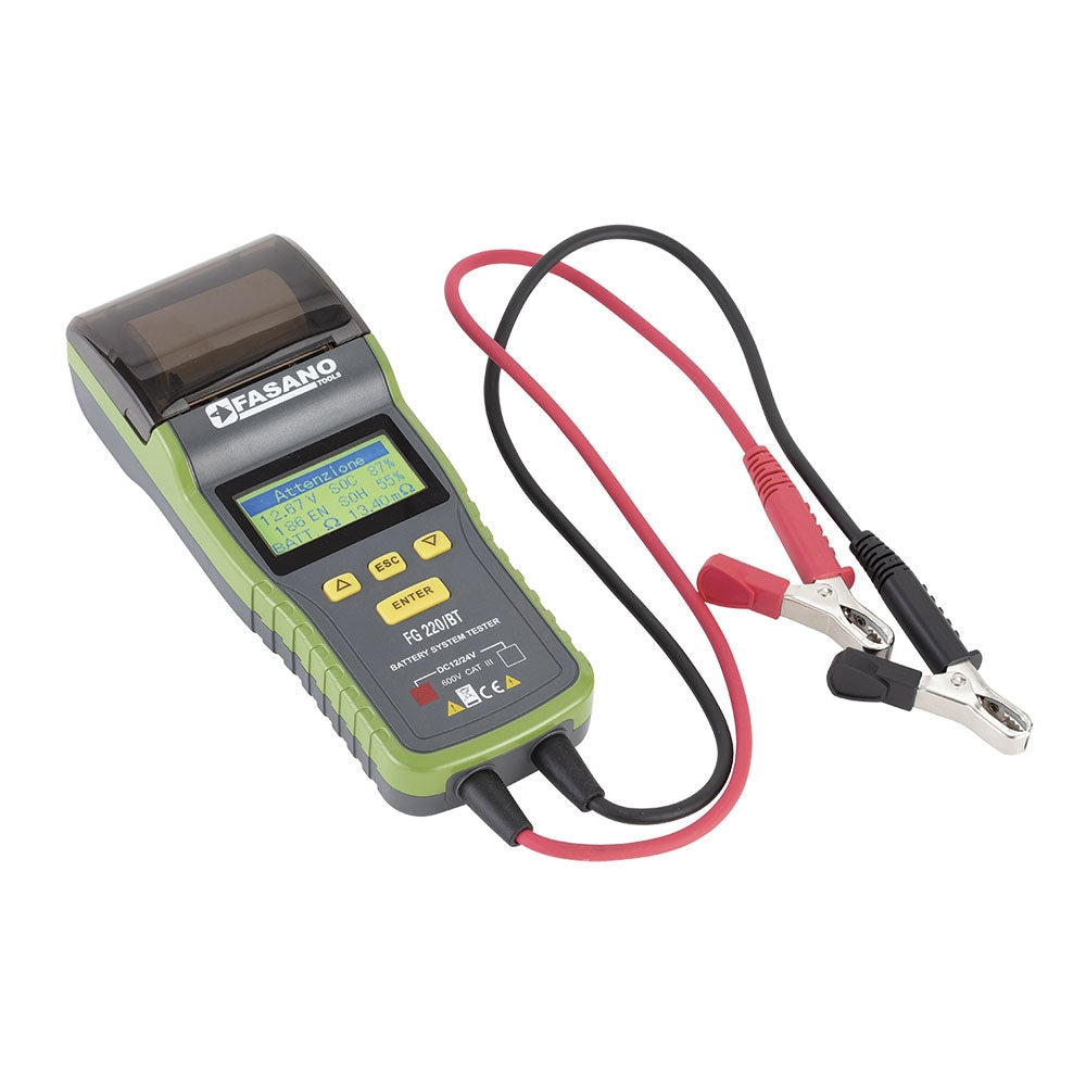 Tester digitale per batterie 12v e 24v | FG 220/BT