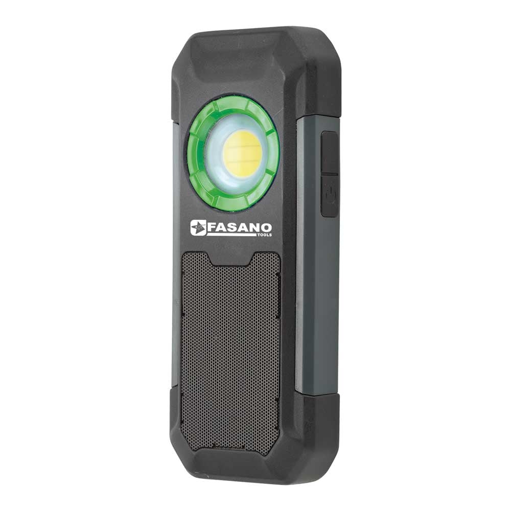 Lampada ricaricabile a led con casse wireless | FG 222/A