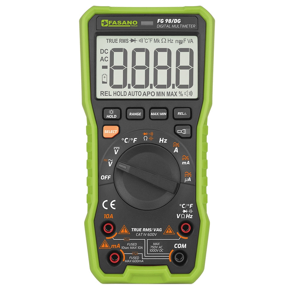 Multimetro digitale DC/AC - OHM | FG 98/DG