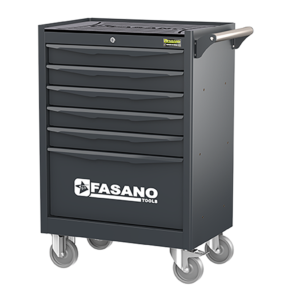 CARRELLO PORTA UTENSILI A 6 CASSETTI | FG 122R/6G