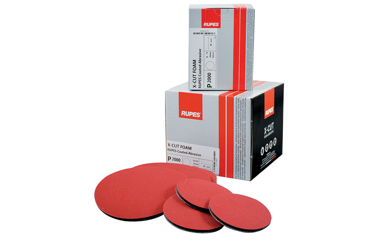 DISCHI SCHIUMA ABRASIVA Ø 150MM - X-CUT (BOX 20PZ)