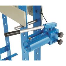 Pressa idraulica OMCN 156 con pompa a mano a 2 velocità, 20 ton