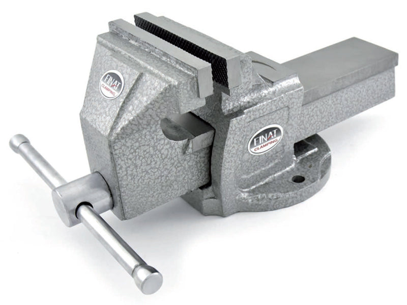 Morsa da banco in acciaio Finat MOE ganascia 125mm apertura 140mm