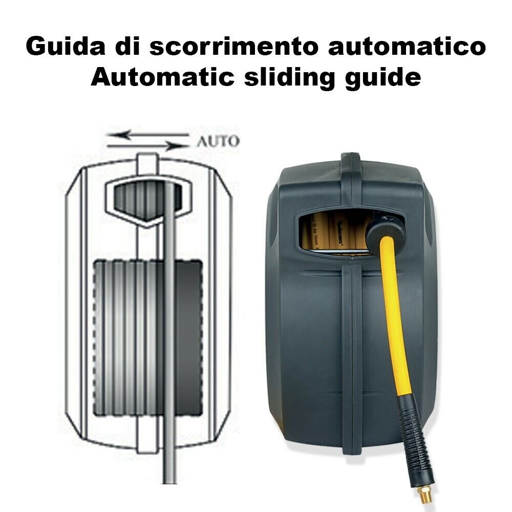 AVVOLGITUBO AUTOMATICO PER ARIA COMPRESSA 15MT- FGA 382/AR15