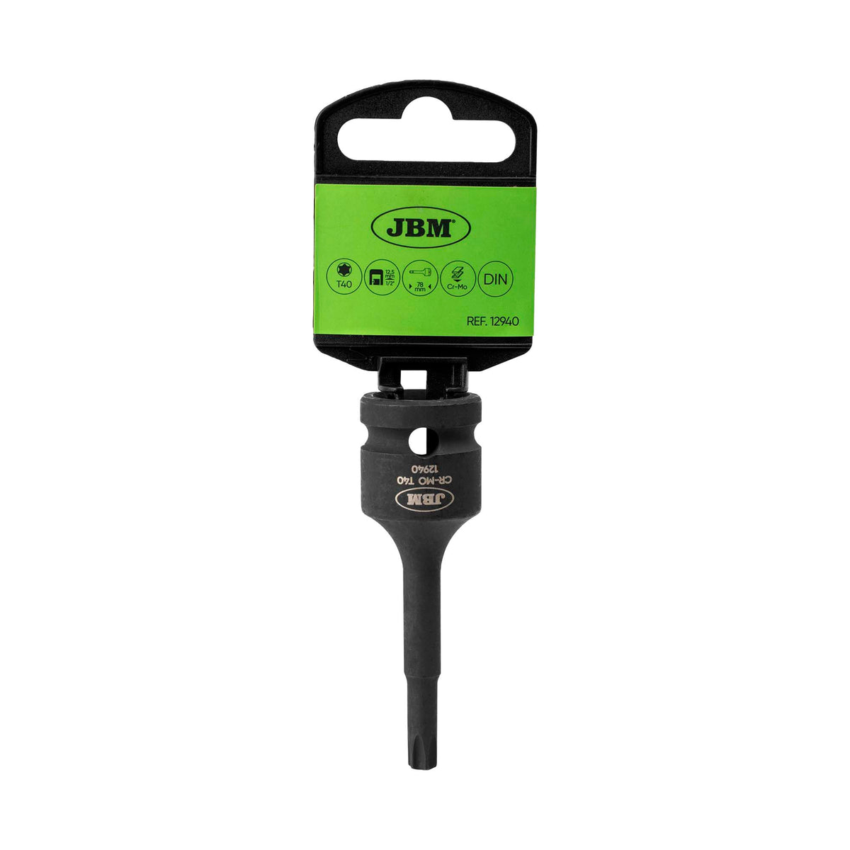 INSERTO TORX T40  1/2"  | 12940