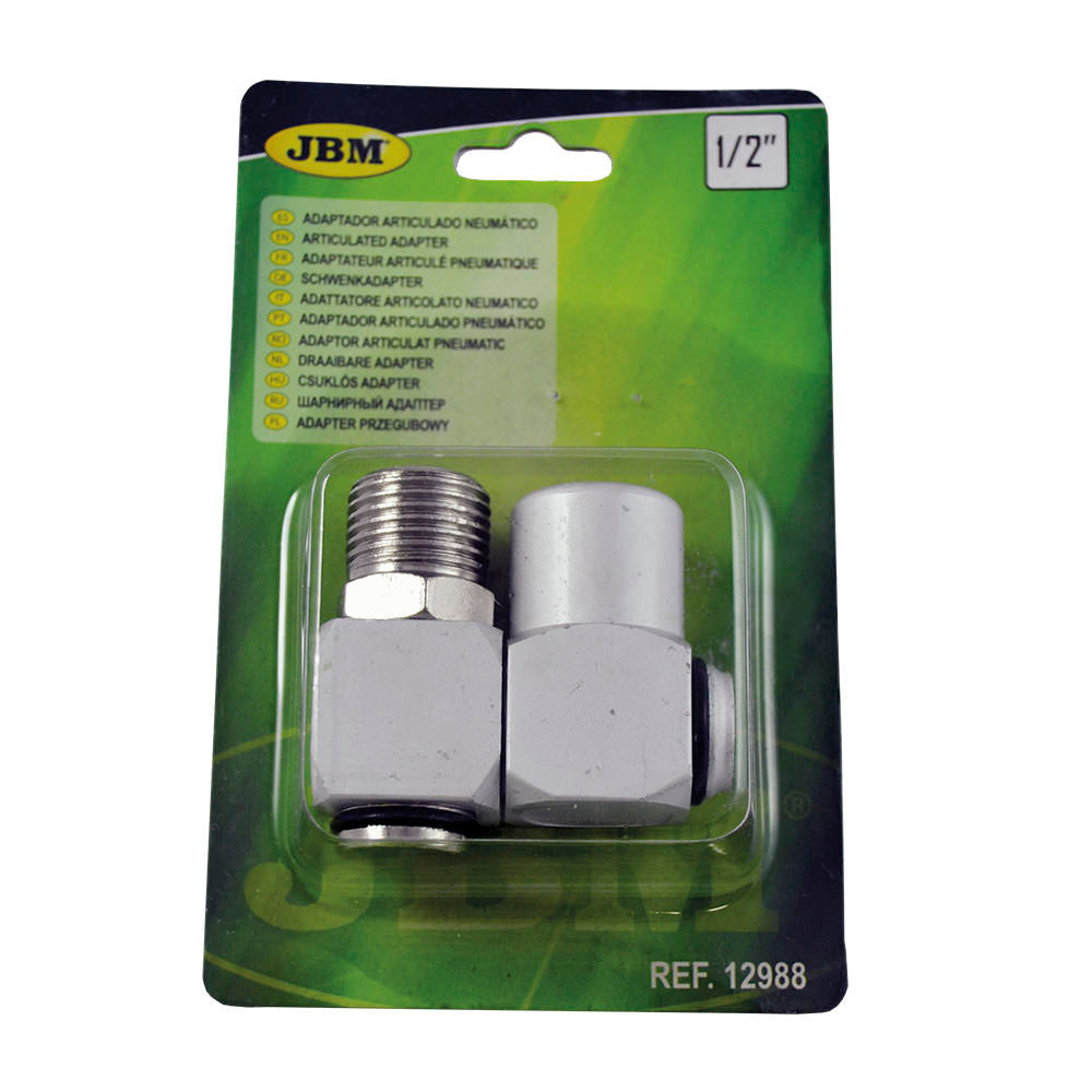 ADATTATORE ARTICOLATO NEUMATICO DE 1/2" | 12988