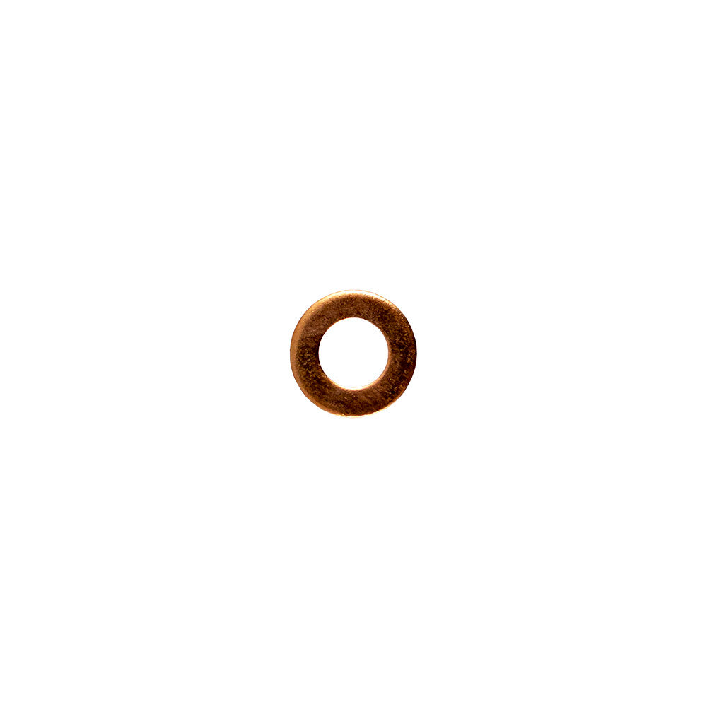 SACCHETO CON 50 RONDELLE DI RAME (13,8 X 7,3 X 1,4MM) | 13819