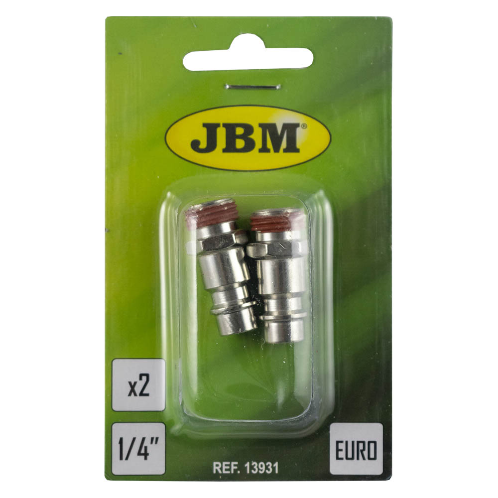 RACCORDO RAPIDO MASCHIO EURO - FILETTO MASCHIO DA 1/4" (2 PZ.) | 13931