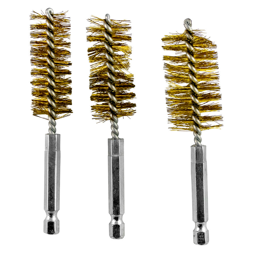 SET DI 3 SPAZZOLE PULITRICI IN OTTONE (RIF. 53650) | 14348