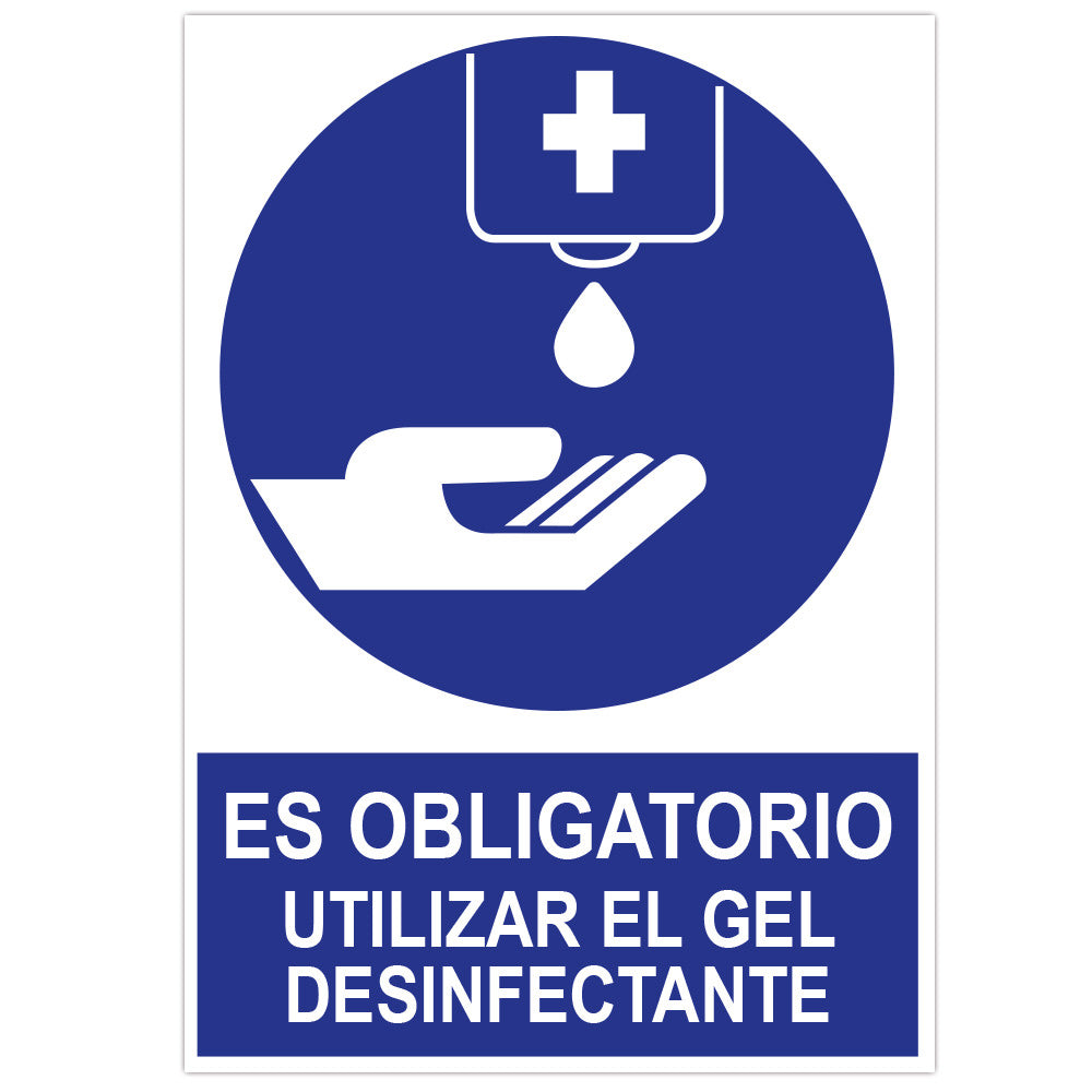 POSTER FORMATO A3 "USARE SEMPRE GEL DISINFEZIONANTE" | 14809