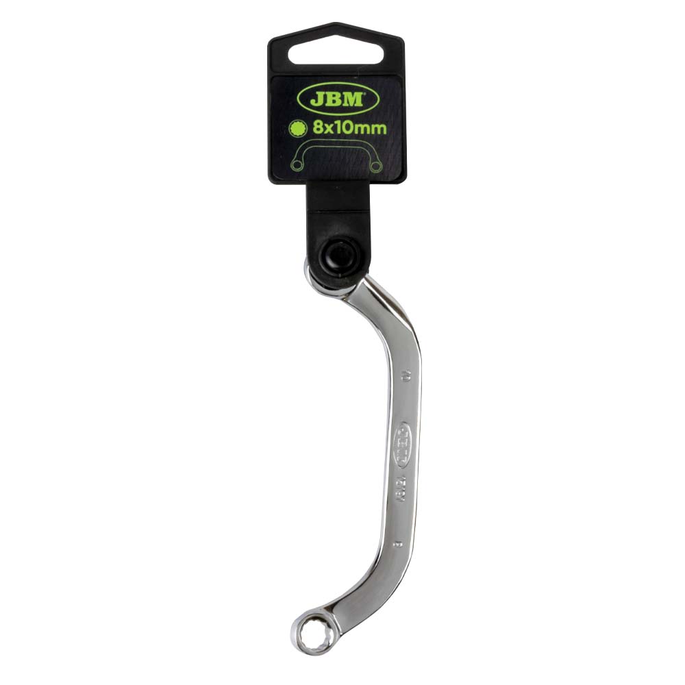CHIAVE TIPO "C" 8X10 MM - CON RIVESTIMENTO A SPECCHIO | 15191